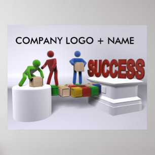 Affiches Atteindre l'affiche de succès