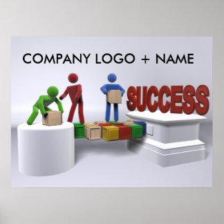 Affiches Atteindre l'affiche de succès