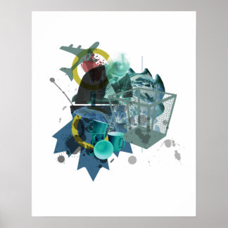 Affiches Attention À L'Affiche Détail