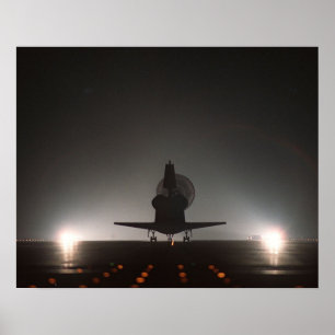 Affiches Atterrissage de la navette spatiale Atlantis (STS-