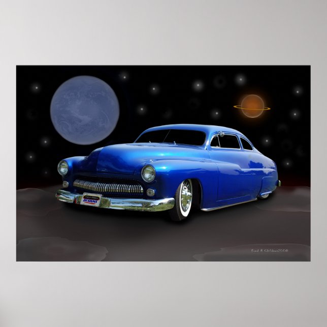 Affiches Atterrissage unique au mercure (Devant)