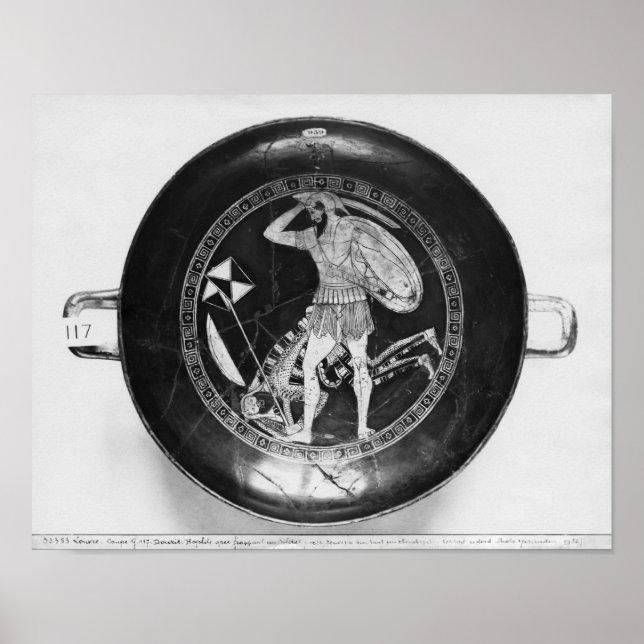 Affiches Attic red-figure cup (Devant)