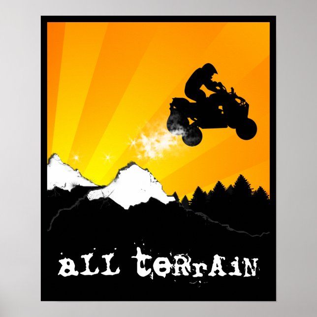 Affiches atv tout terrain (Devant)