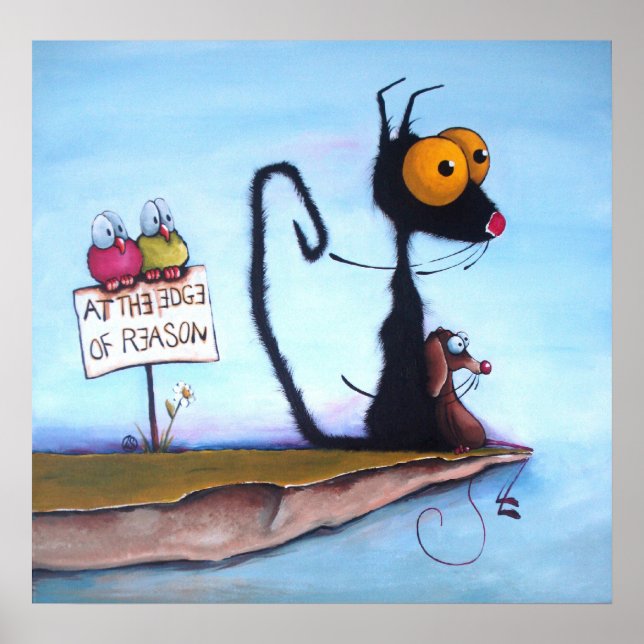 Affiches Au bord de la raison (Devant)