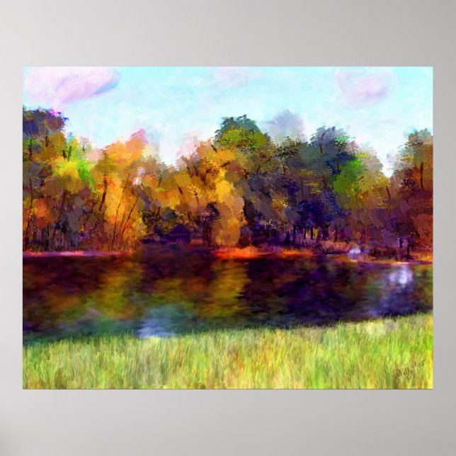 Affiches Au Bord Du Lac (Devant)