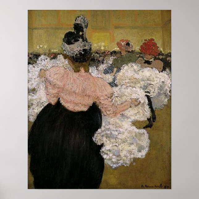 Affiches Au Burlesque par Henri Evenepoel (Devant)