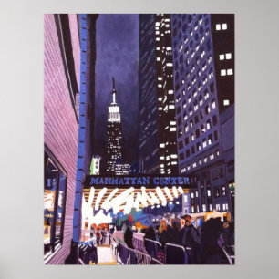 Affiches Au centre de Manhattan