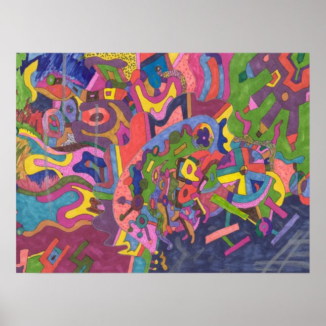 Affiches "Au-dessus de la tempête" 24x18 (Devant)