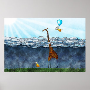 Affiches Au-Dessus Des Nuages