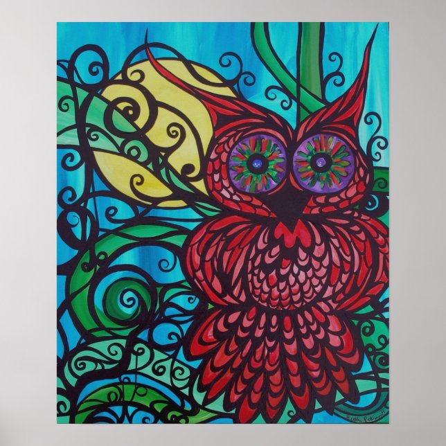 Affiches Au grand clair de lune (Devant)