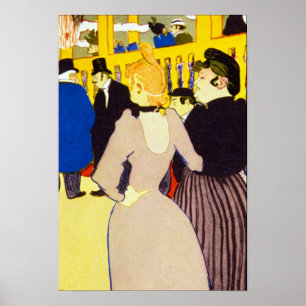 Affiches Au nightclub par Toulouse Lautrec, Art ancien