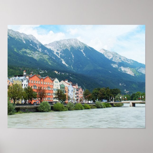 Affiches Auberge du fleuve à Innsbruck (Devant)