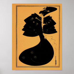 Affiches Aubrey Beardsley dessin de Salome