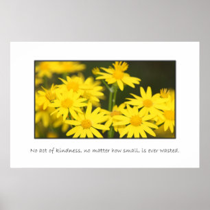 Affiches Aucun acte de la gentillesse n'est jamais gaspillé