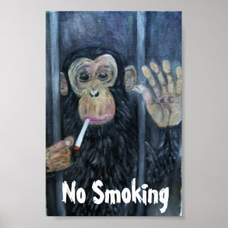 Affiches Aucun singe ne fume