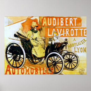 Affiches Audibert et Lavirotte Automobiles.
