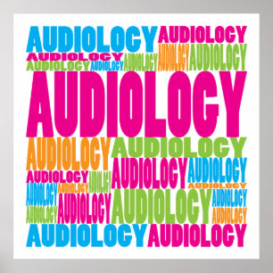 Affiches Audiologie colorée