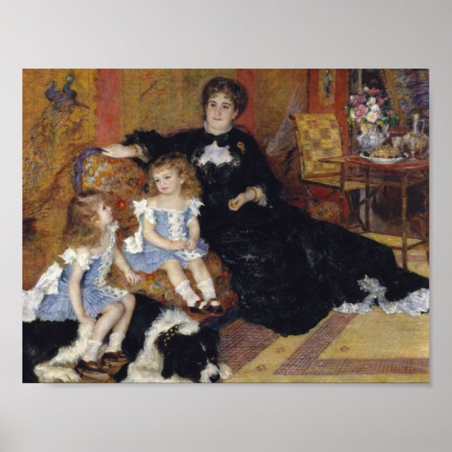 Affiches Auguste Renoir - Madame Georges Charpentier (Devant)