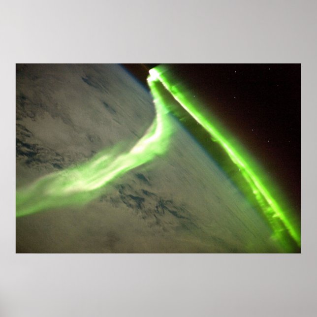 Affiches Aurora Australis De L'Espace (Devant)