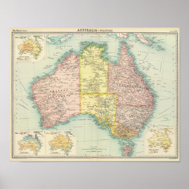 Affiches Australia political (Devant)