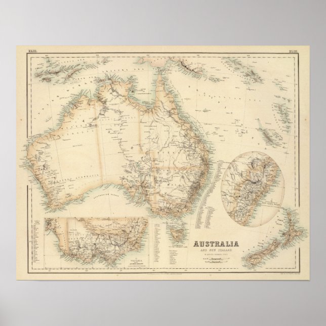 Affiches Australie et Nouvelle-Zélande (Devant)