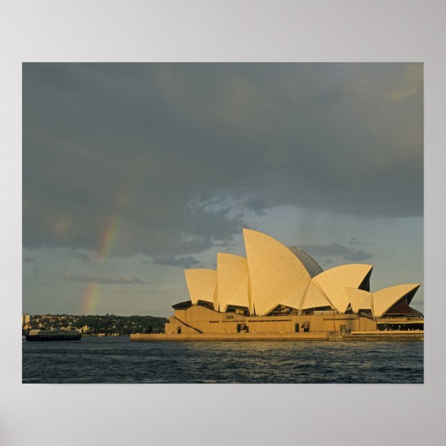 Affiches Australie, Sydney, Opéra de Sydney, (Devant)