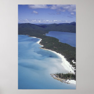 Affiches Australie, The Whitsundys, Queensland. Colline