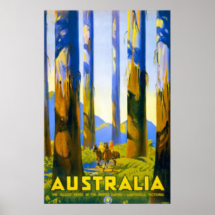 Affiches Australie vintage Marysville Victoria