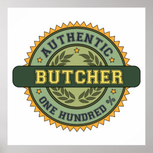 Affiches Authentic Butcher
