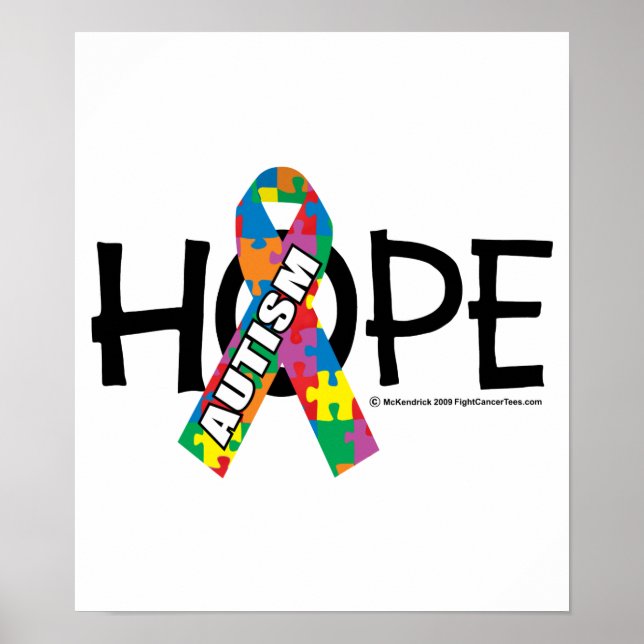 Affiches Autisme Hope 3 (Devant)