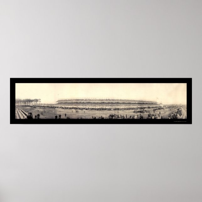 Affiches Auto Racing Sheepshead Photo 1915 (Devant)