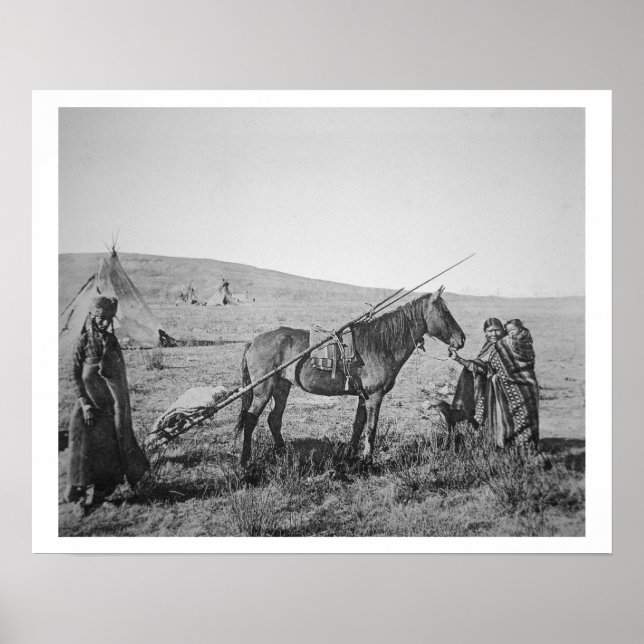 Affiches Autochtones des Cris de l'Ouest du Canada, c.1 (Devant)