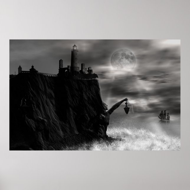 Affiches automne gris (Devant)