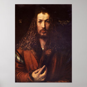 Affiches Autoportrait 2 par Albrecht Durer