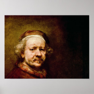Affiches Autoportrait à l'âge de 63, 1669