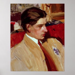 Affiches Autoportrait dans le profil