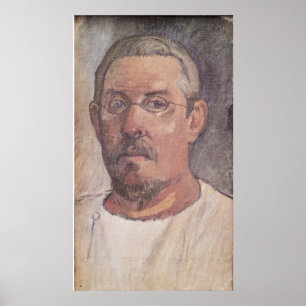 Affiches Autoportrait de Paul Gauguin  , 1902-3