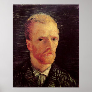 Affiches Autoportrait de Vincent van Gogh, Art Fin Vintage