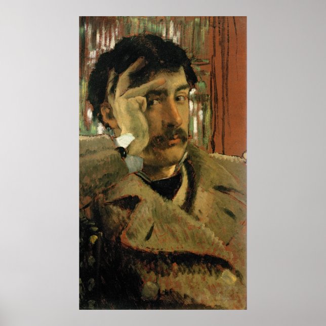 Affiches Autoportrait, vers 1865 (Devant)