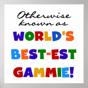 Affiches Autrement connu comme T-shirts de Meilleur-est Gam