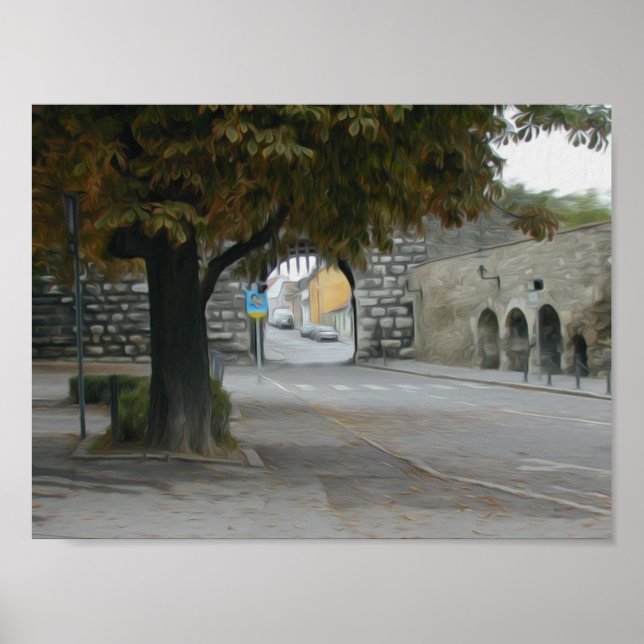 Affiches Autriche dans le pétrole (Devant)