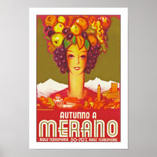 Affiches Autunno a Merano