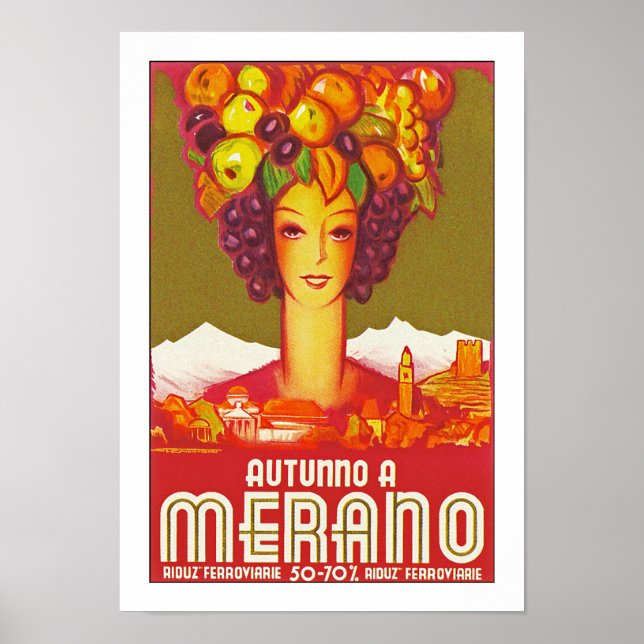 Affiches Autunno a Merano (Devant)