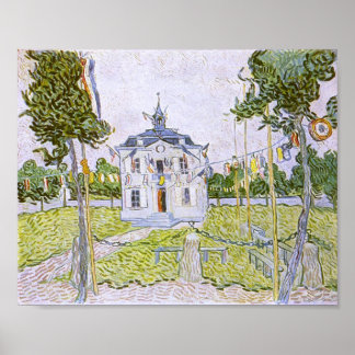 Affiches Auvers Town Hall 14 juillet 1890, Vincent van Gogh