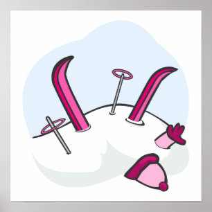 Affiches Avalanche rose