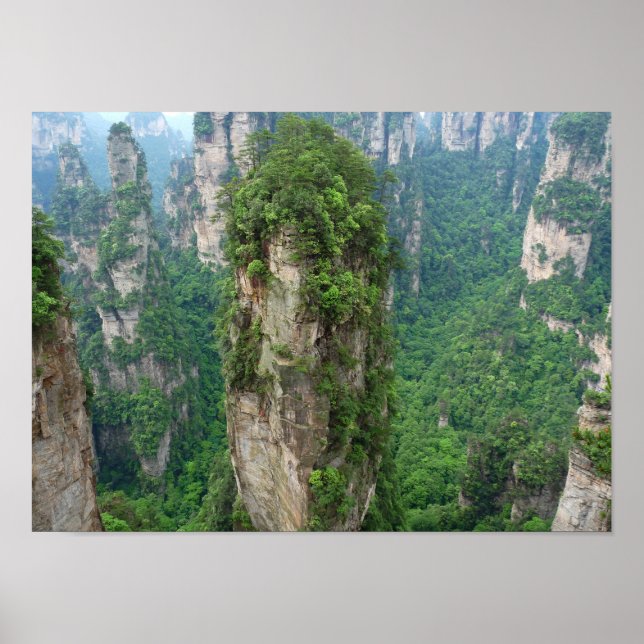Affiches Avatar Mountains Zhangjiajie National Forest Park (Devant)