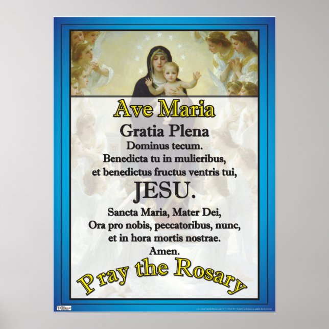 Affiches Ave Maria (Devant)