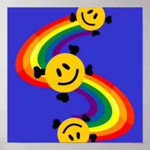 Affiches avec les os croisés