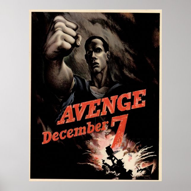 Affiches Avenge 7 décembre (Devant)