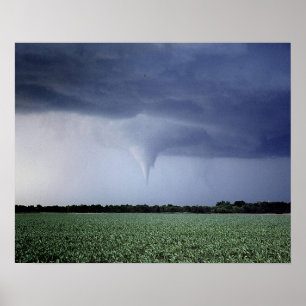 Affiches Avertissement de tornade